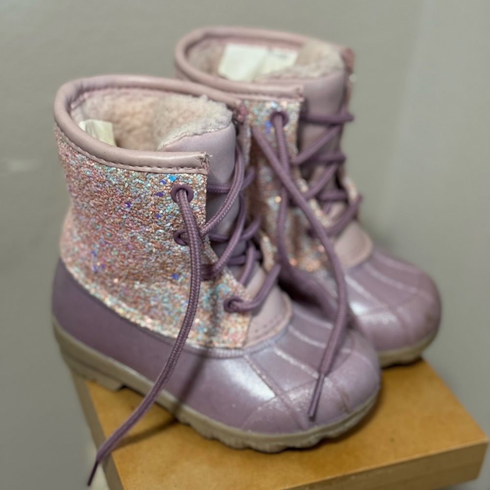 Wonder Nation Toddler boots size 7